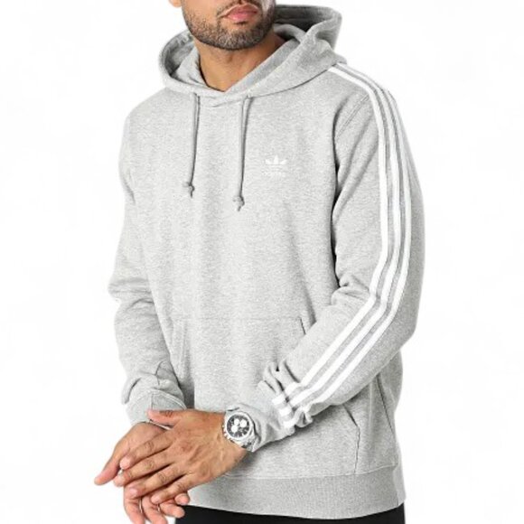 Adidas Originals 2 PC Sweatsuit Men's Size XL Fleece 3 Stripe Tracksuit NWT - Picture 12 of 15